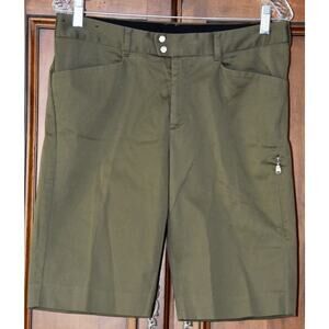 Ralph Lauren RLX Par GOLF Army Green Stretch Bermuda Shorts Size 6